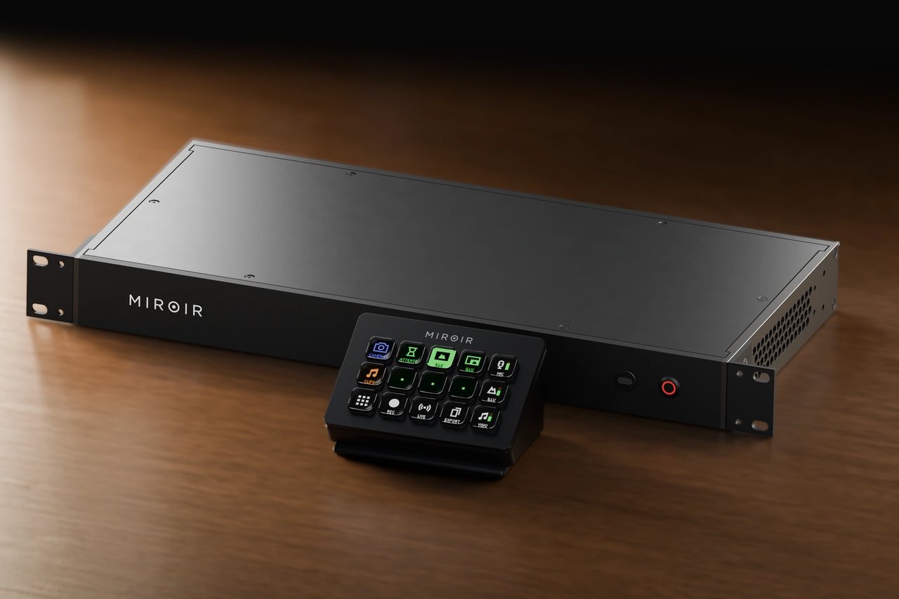 Miroir Director 4K Produktionssystem mit Miroir Deck