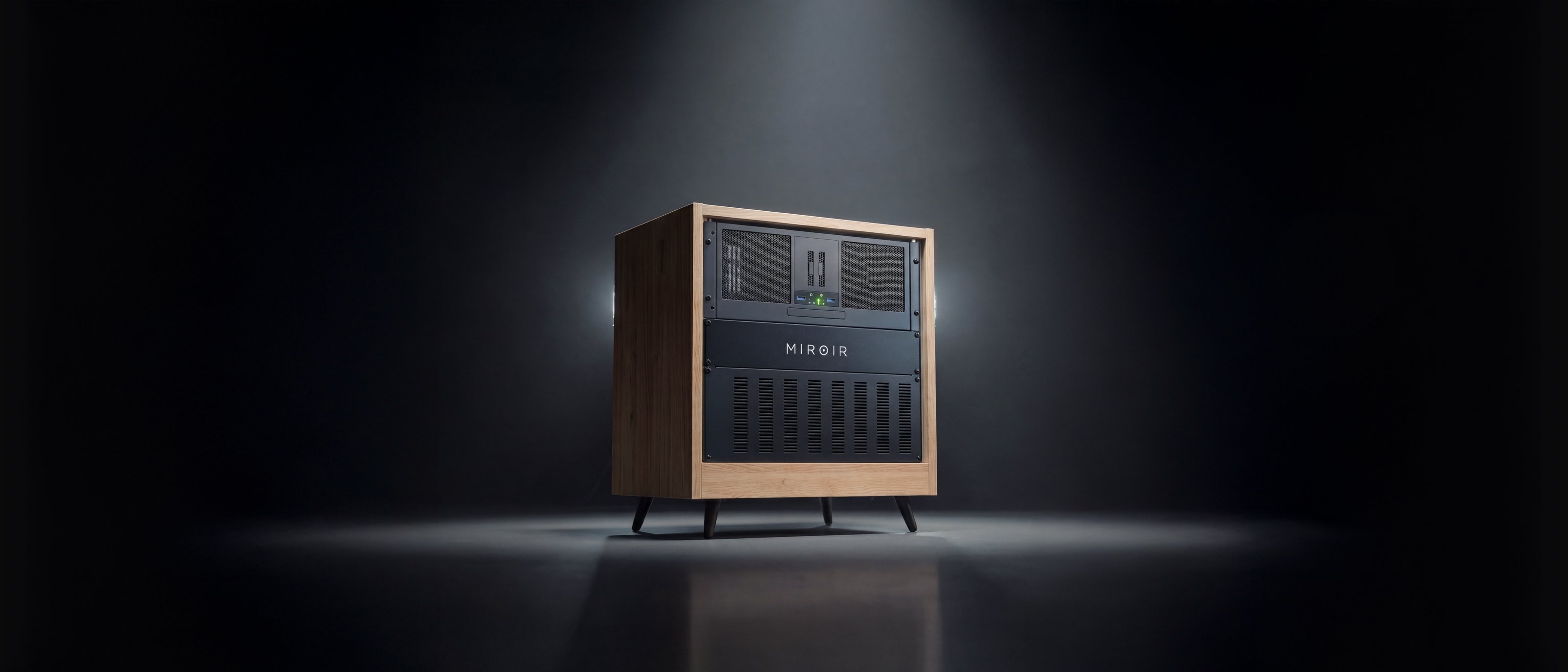 The Rack — Miroir production hardware